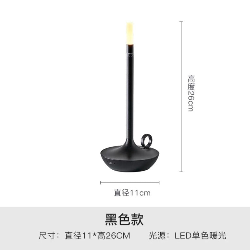 LED Candle Style Table Lamp with Five Decorative Color Options