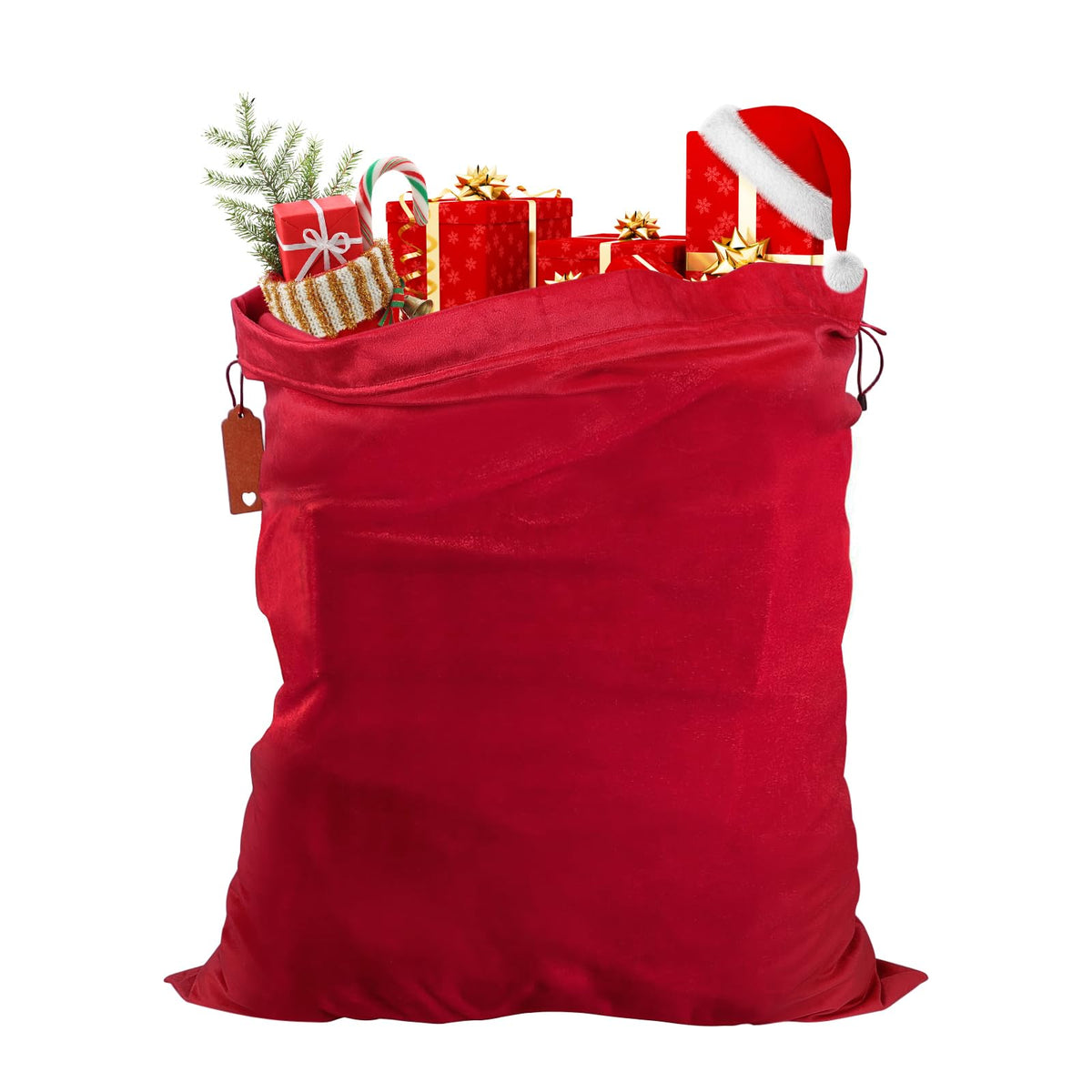Red Christmas Gift Sack