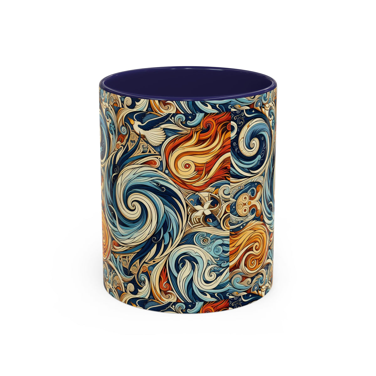 "Earth, Wind & Fire" Accent Coffee  Mug (11, 15oz) - OLM Store