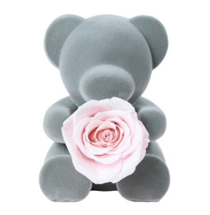 Rose Bear Gift with a Sweet Bear-and-Flower Presentation