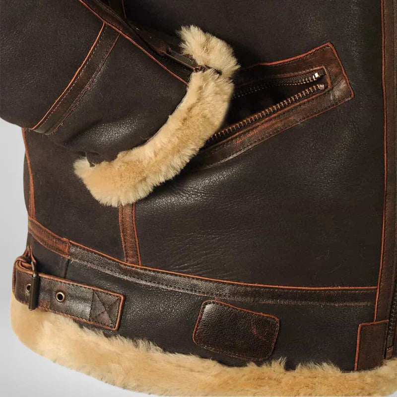 Men's Casual Winter Coat – Brown Everyday Outerwear