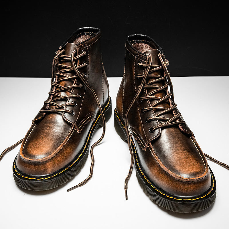 Men’s Lace-Up Ankle Boots