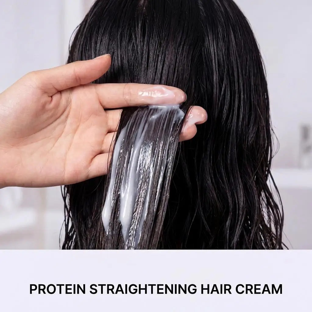 Revitalize Your Hair with HOEGOA Protein Hair Correcting Cream – Long-Lasting Smoothing Treatment