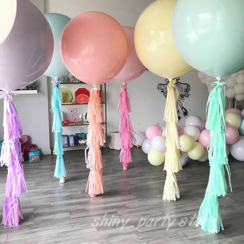 Elevate Your Celebrations with 36-Inch Macaron Helium Balloons