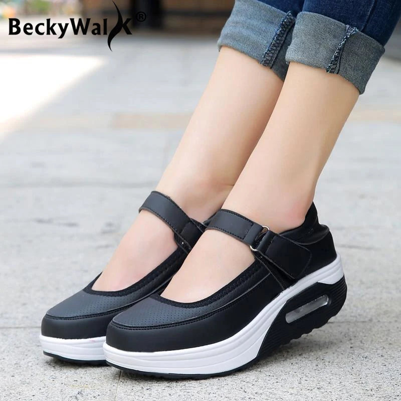 Big Size Flat Platform Shoes - OLM Store