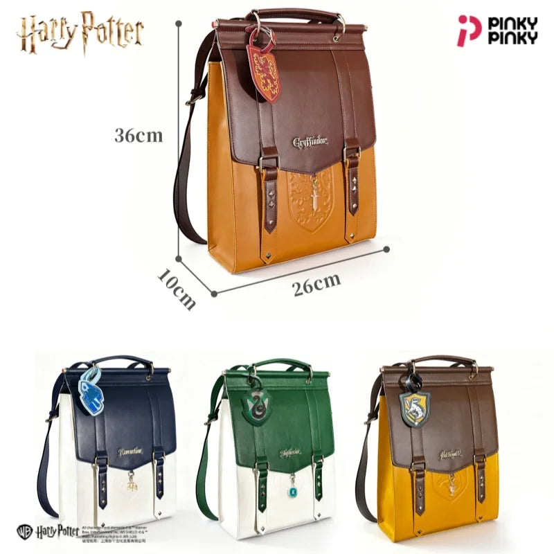 Pinky Harry Potter Backpack - Vintage Preppy Style for School and Everyday Adventures