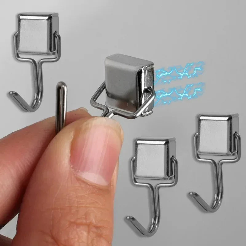 Multi-Purpose Magnetic Wall Hooks - OLM Store