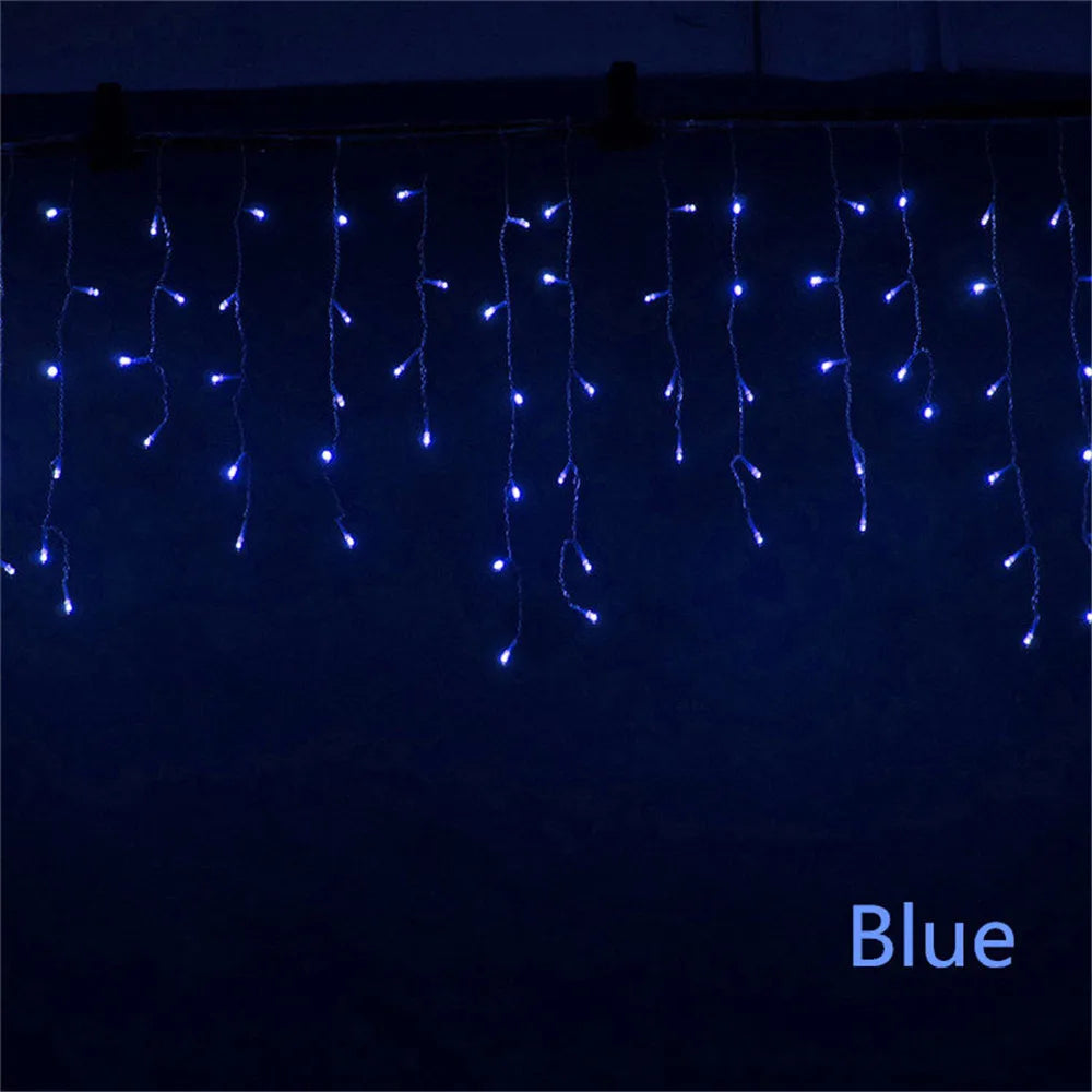 Transform Your Space with Our LED Waterfall Curtain String Lights