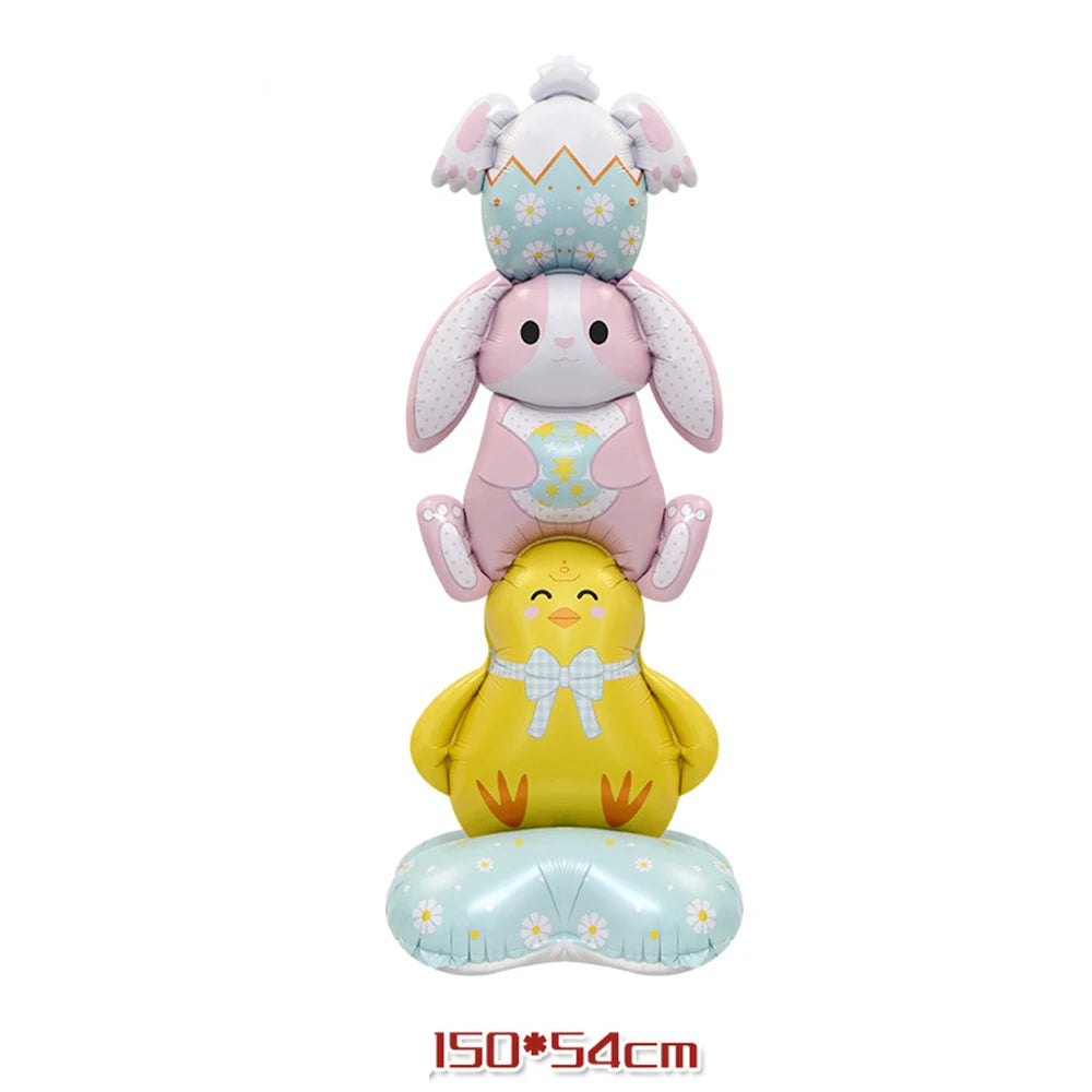 Easter Bunny Tableware Set – Adorable Disposable Plates, Cups & Napkins for Celebration Fun!