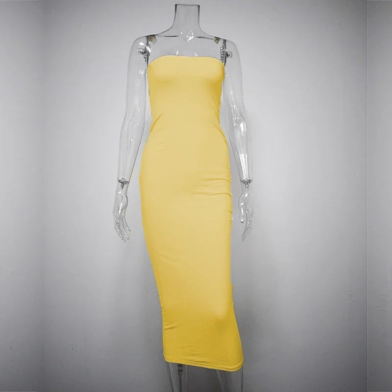 Off Shoulder Tube Dress - OLM Store