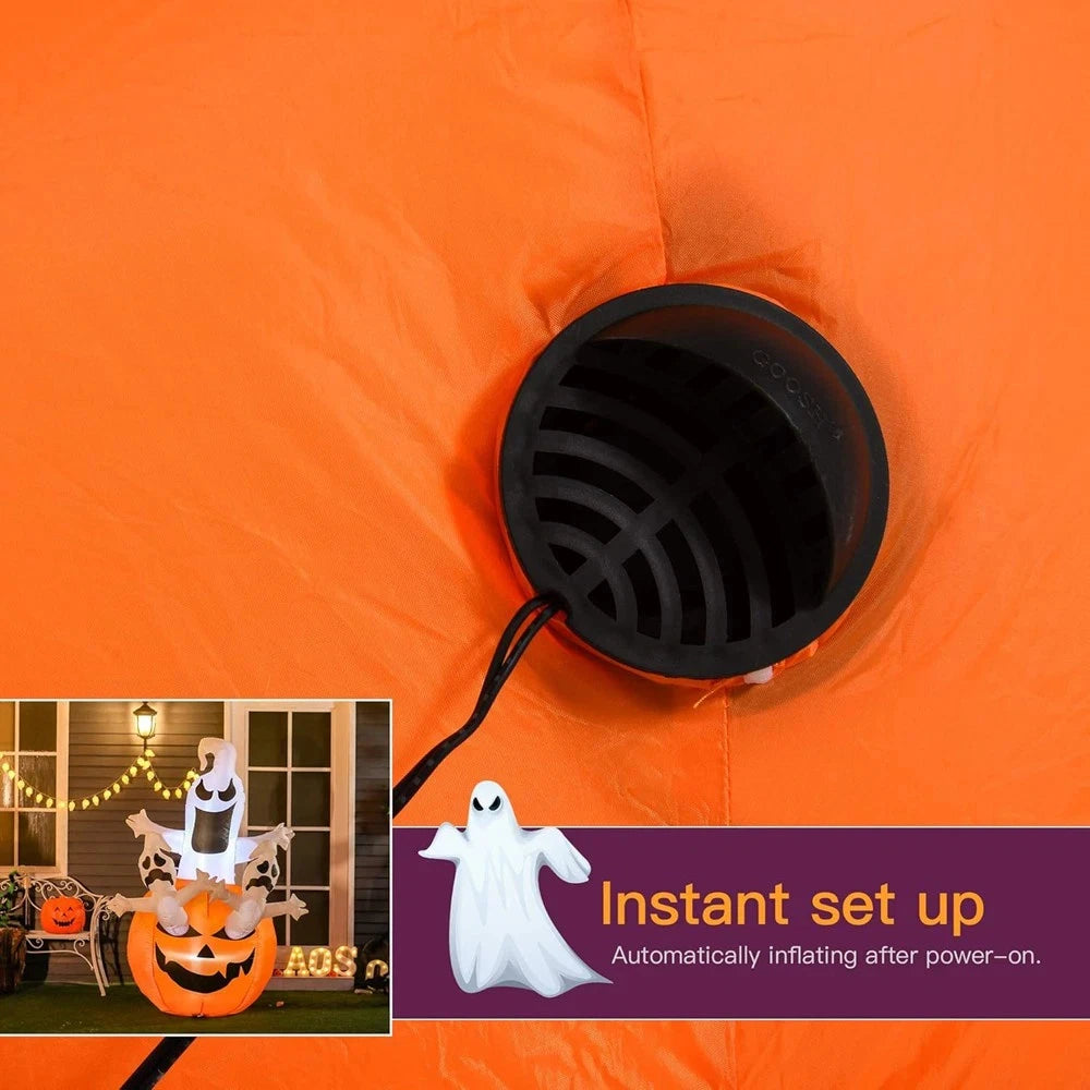 Spooky Large Halloween Inflatable Decorations: Ghosts, Pumpkins & More for your Yard