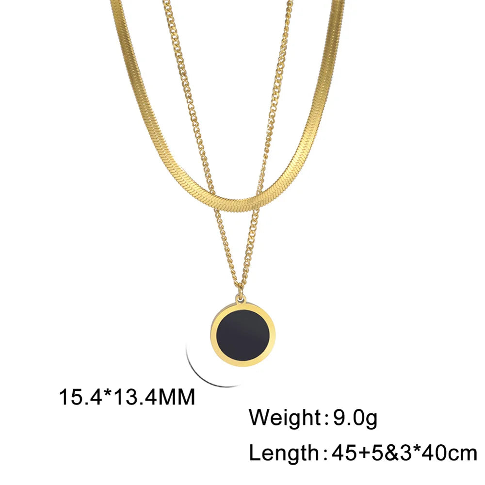 Elevate Your Style with the Cazador Multilayers Snake Chain Necklace