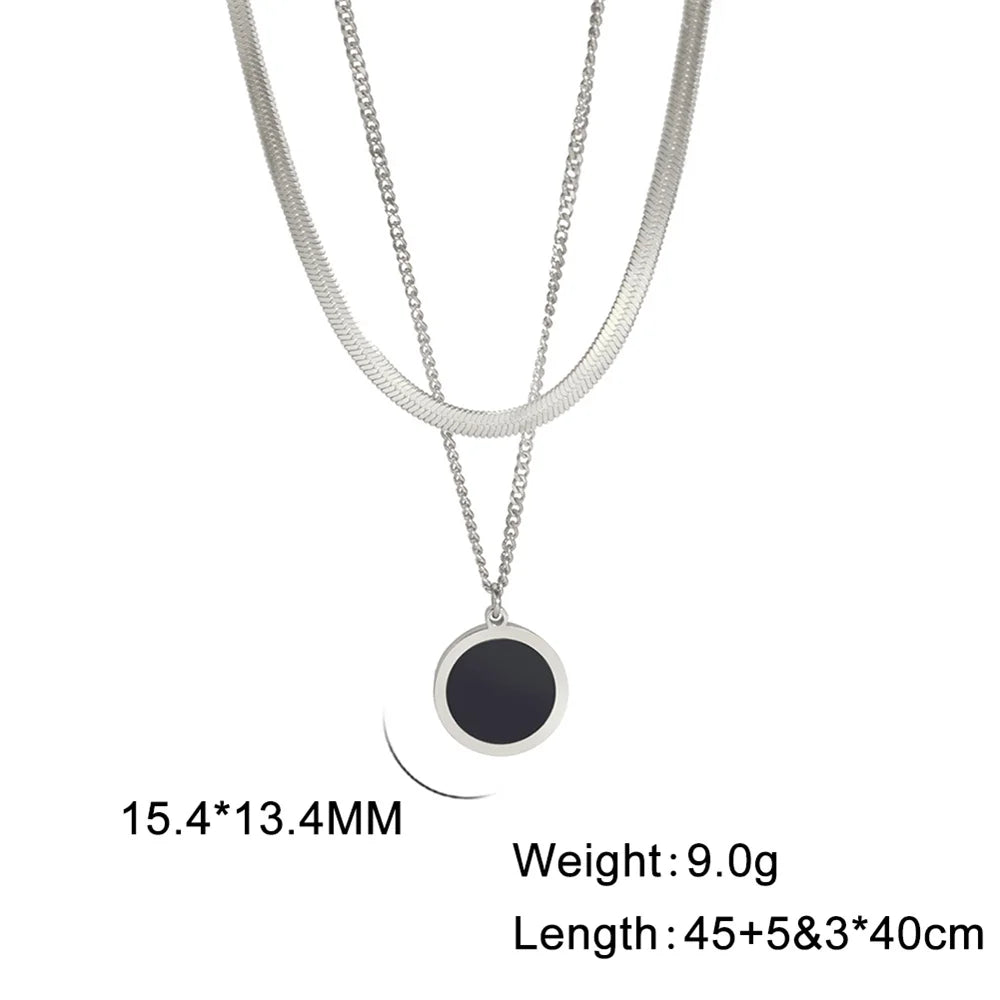 Elevate Your Style with the Cazador Multilayers Snake Chain Necklace
