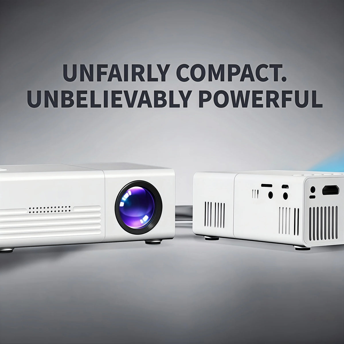 Experience Cinematic Quality Anywhere with the Portable Mini Projector