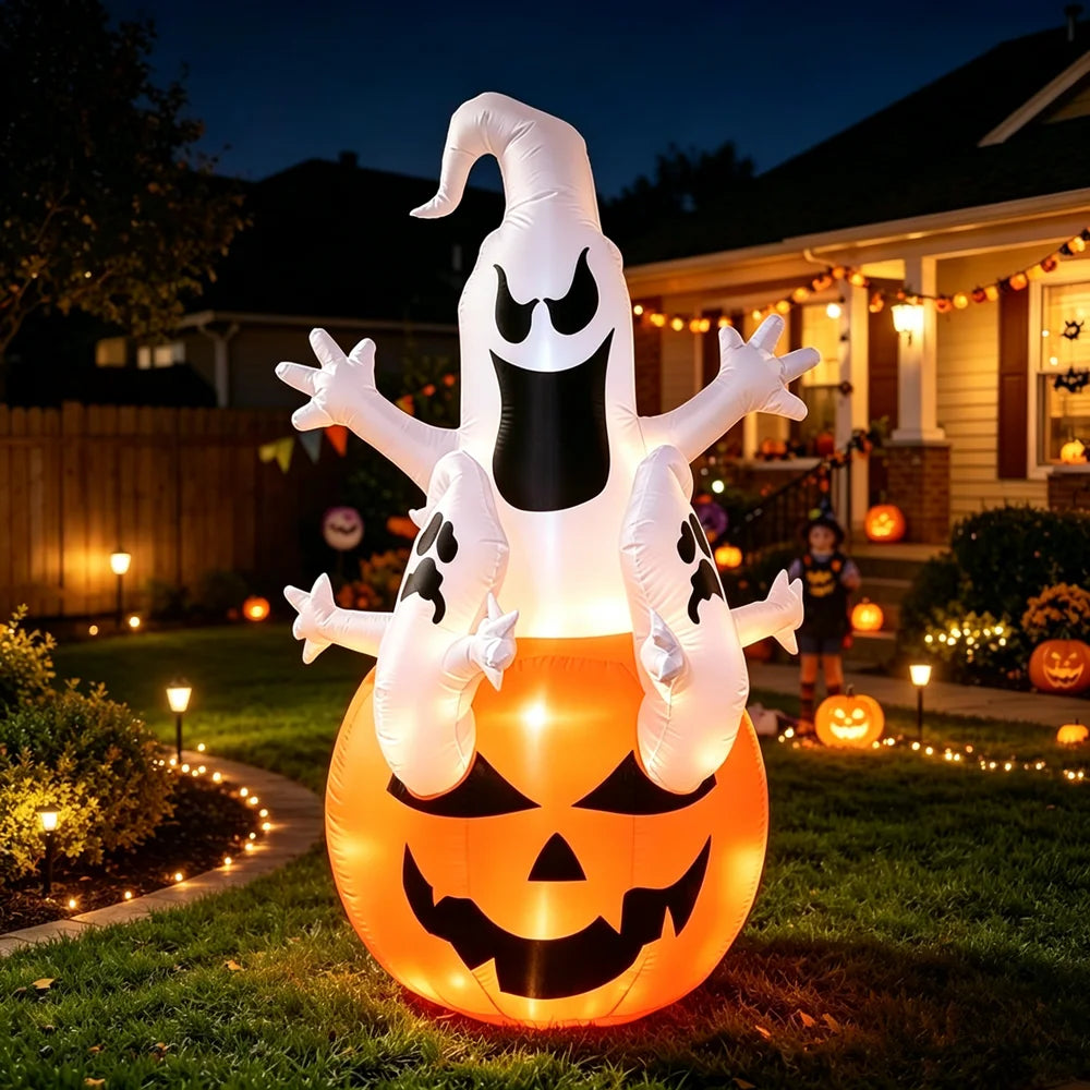 Spooky Large Halloween Inflatable Decorations: Ghosts, Pumpkins & More for your Yard