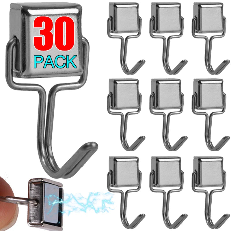 Multi-Purpose Magnetic Wall Hooks - OLM Store