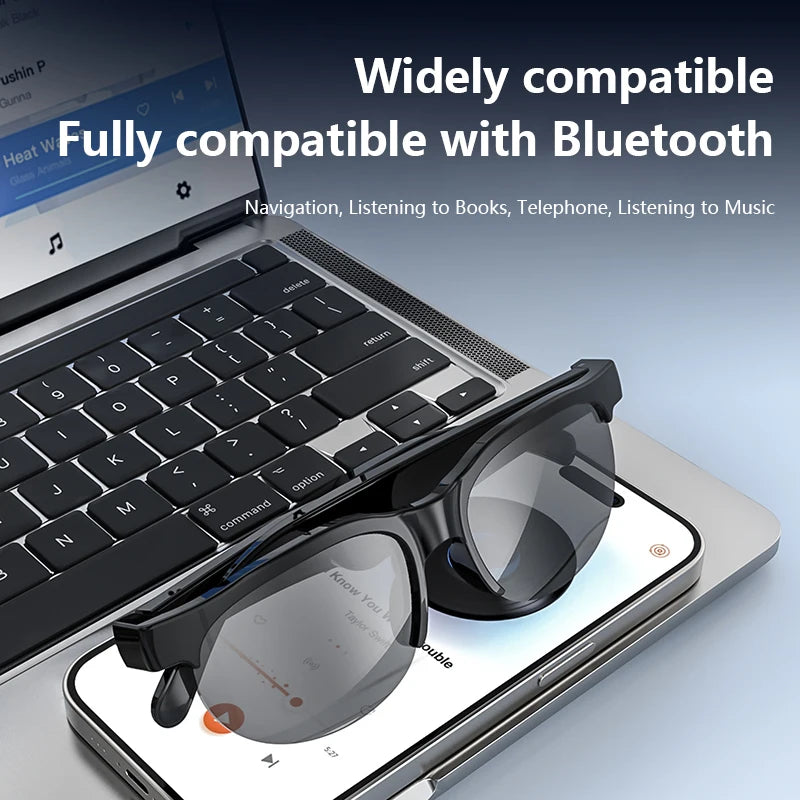 Revolutionary Smart Glasses with AI Translation for Effortless Conversations and Music Enjoyment