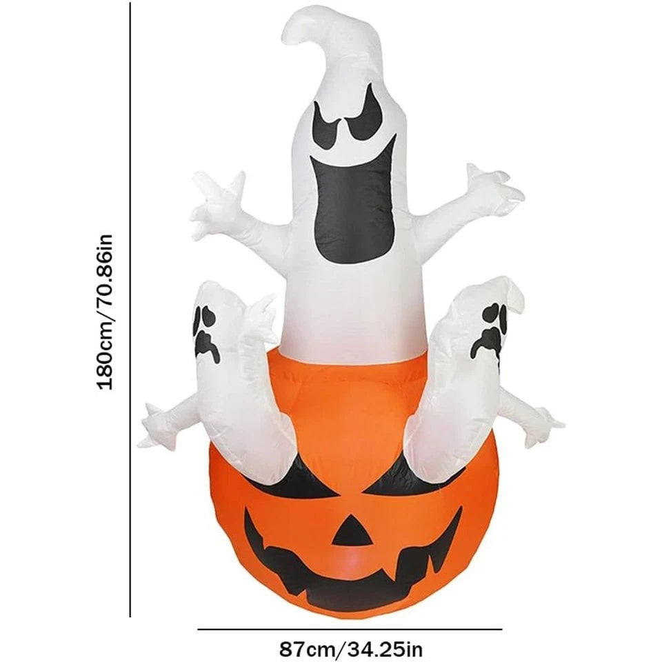 Spooky Large Halloween Inflatable Decorations: Ghosts, Pumpkins & More for your Yard