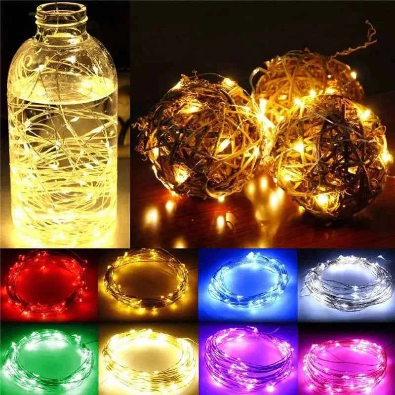 Transform Your Space with Enchanting LED Copper Wire Fairy Lights