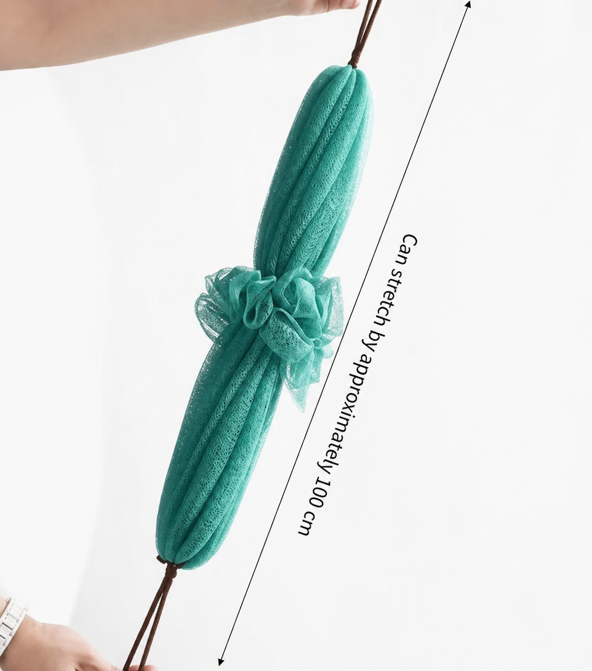 Mesh Bath Scrubber with Loop Handles