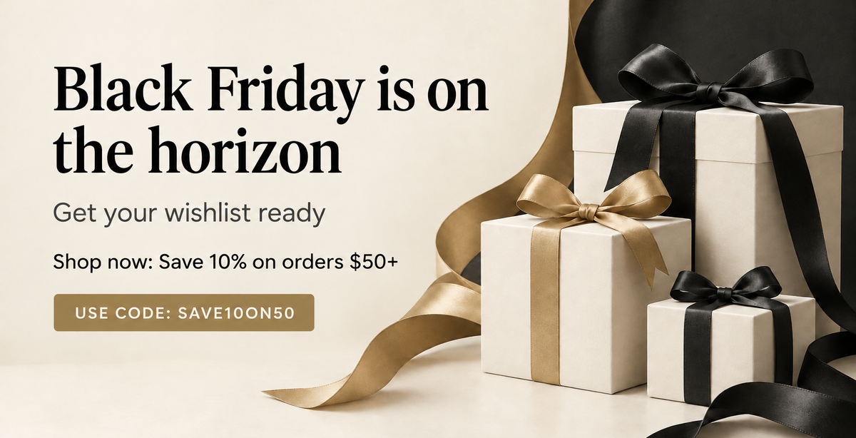 Black Friday banner without store branding