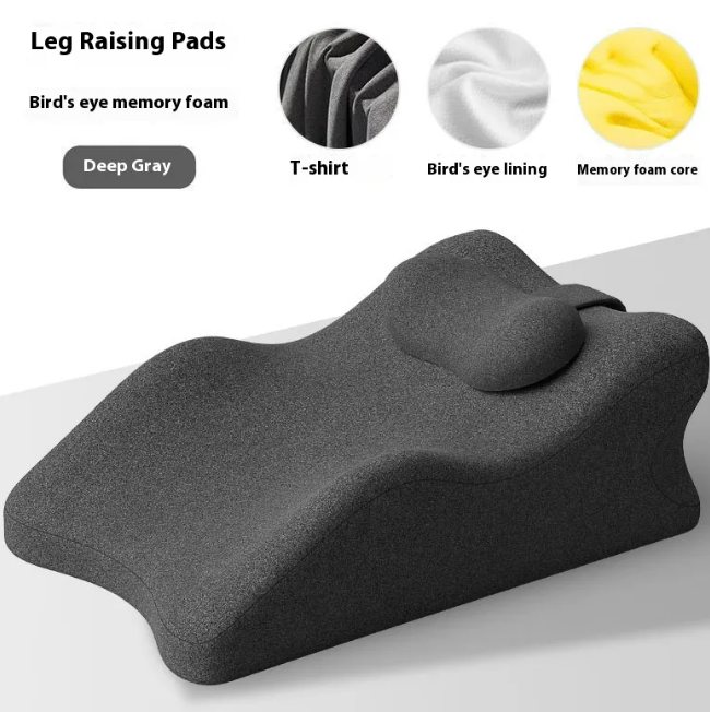 Contoured Leg Elevation Cushion – Gray
